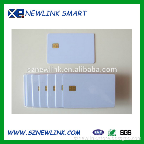 high quality Full color offset printing rfid Contact IC proximity card with SLE4442/SLE4428 chips for access
